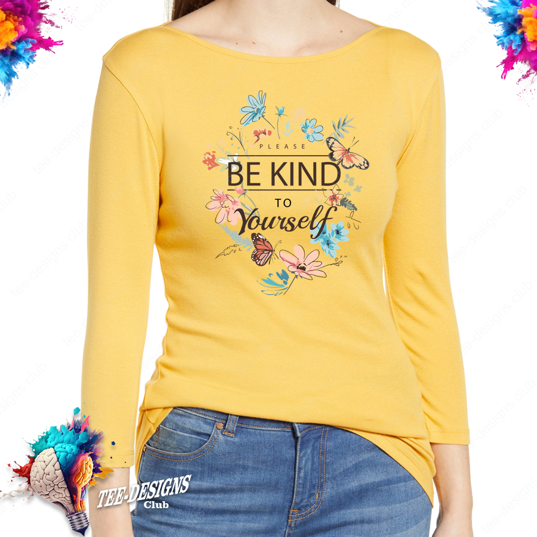 Be kind yourself 00001 graphic design
