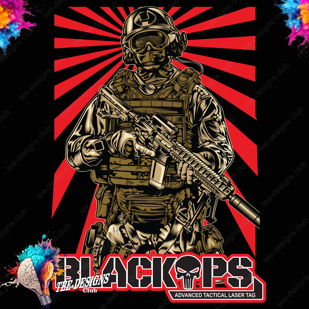 Black Ops 00001 graphic design