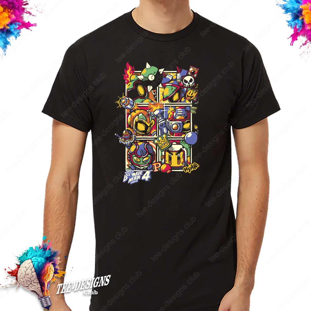 Bomber Man 00001 graphic design
