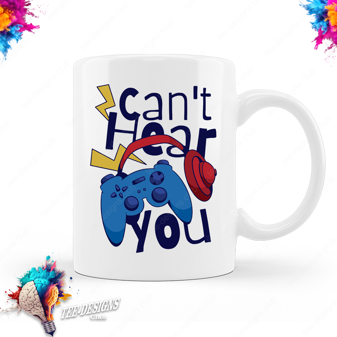 Can't hear you 00001 graphic design