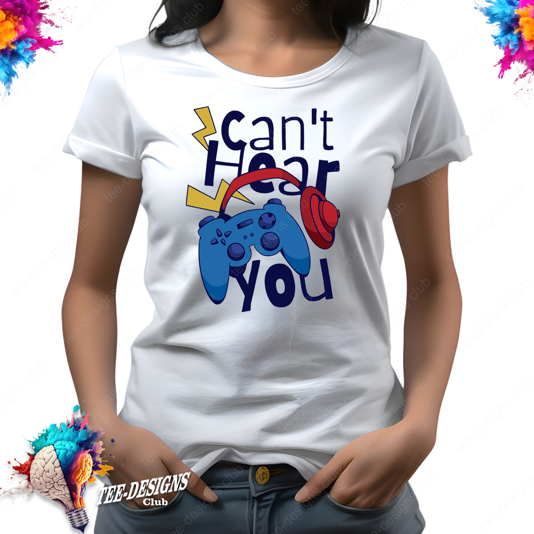 Can't hear you 00001 graphic design