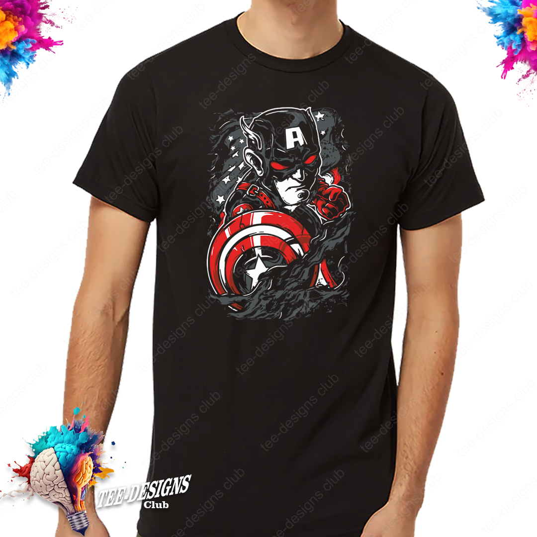 Captain America 00004 graphic design