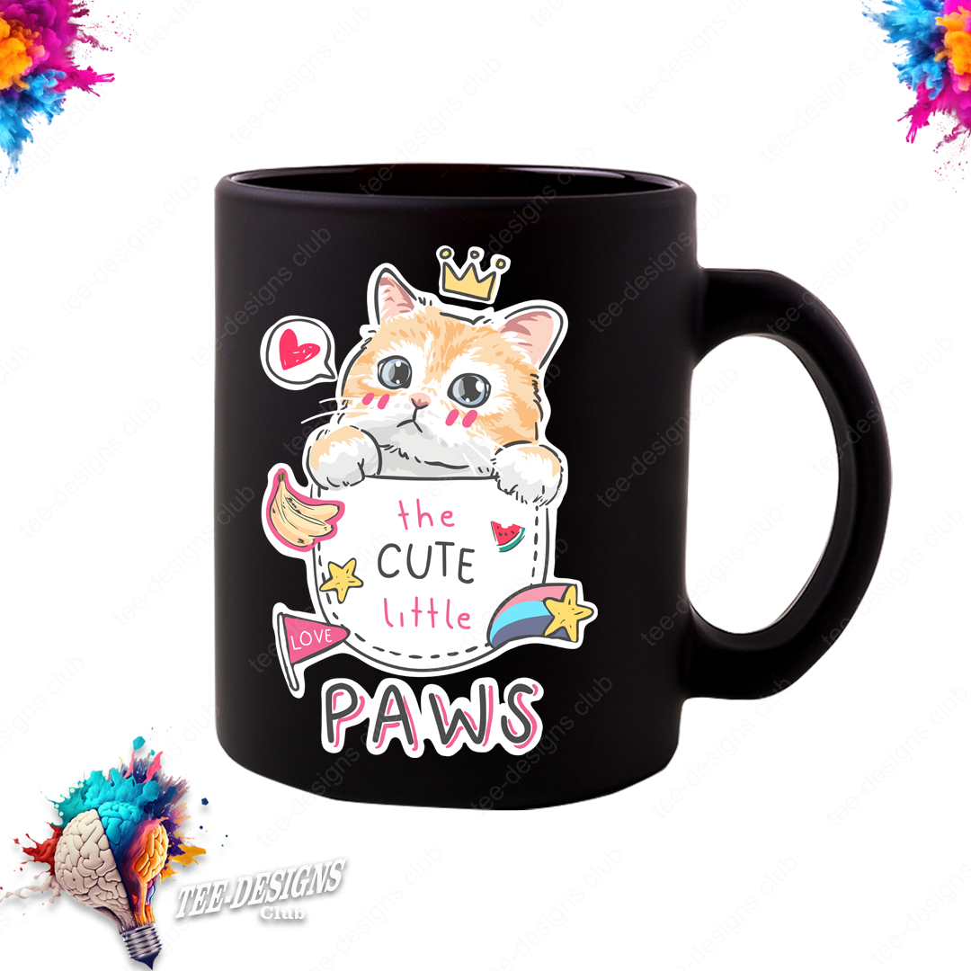 Cute Paws 00001 graphic design