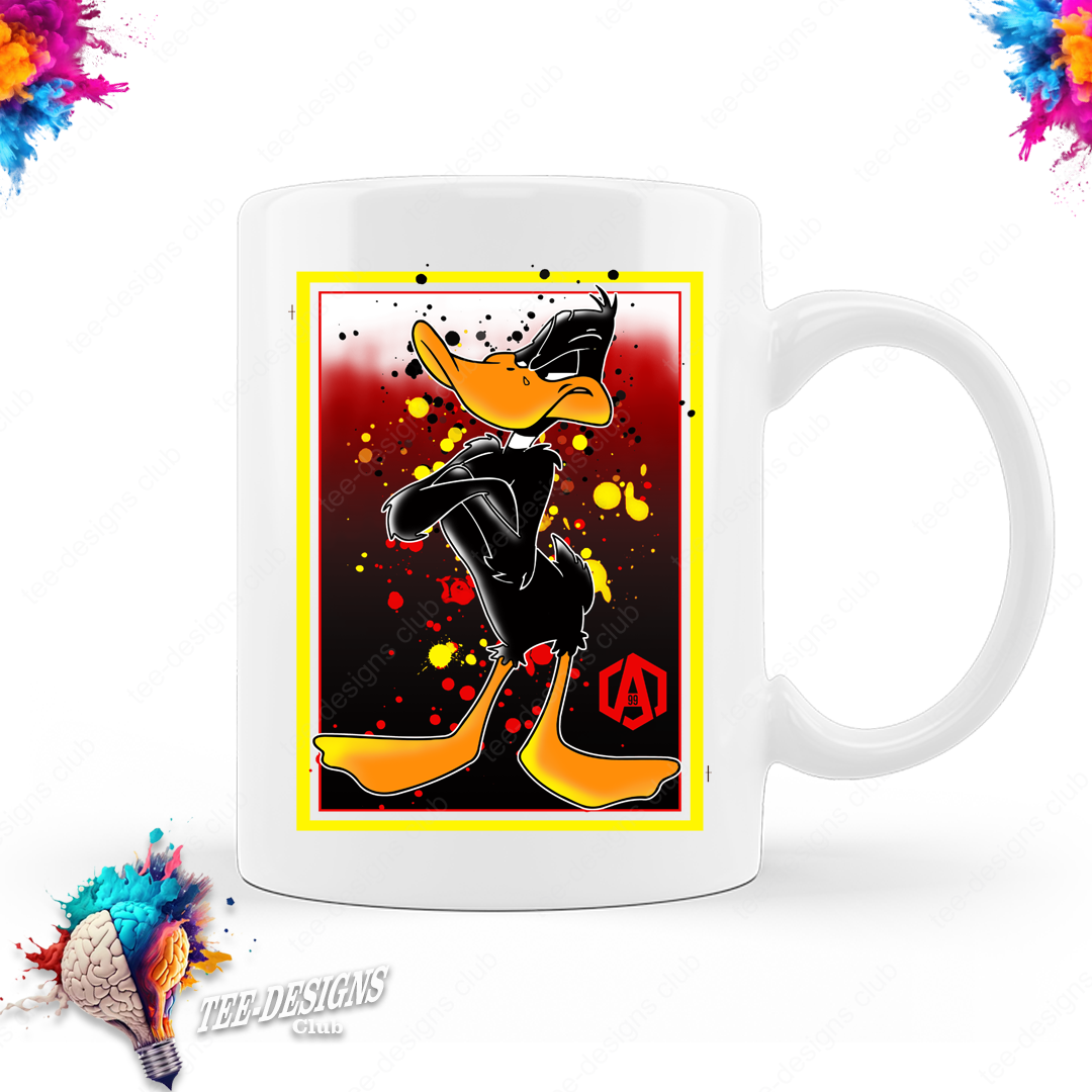 Daffy Duck 00011 graphic design