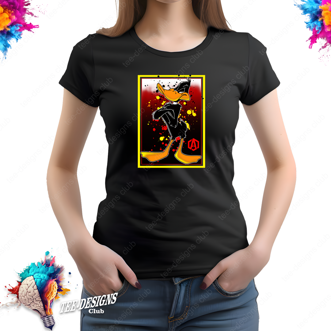 Daffy Duck 00011 graphic design