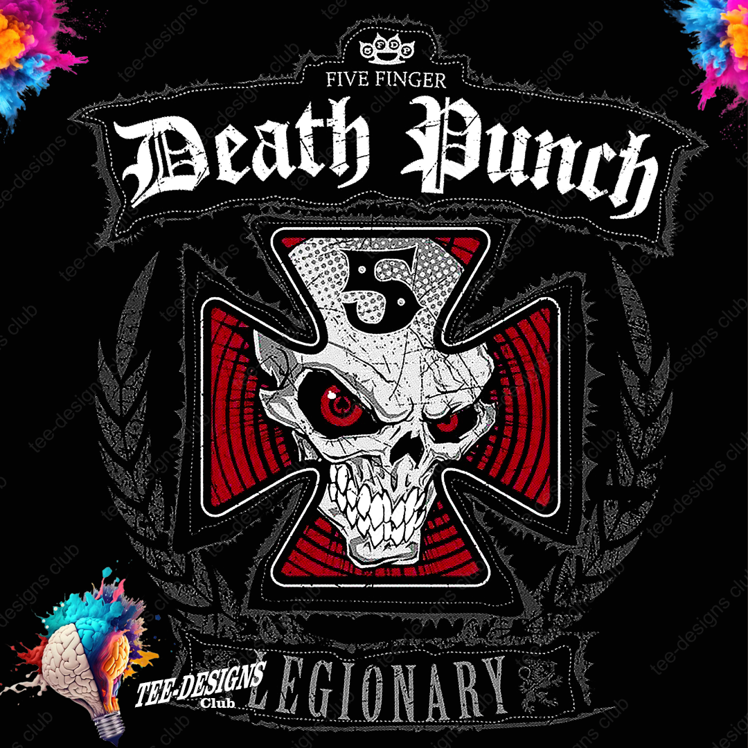 Death Punch 00001 graphic design