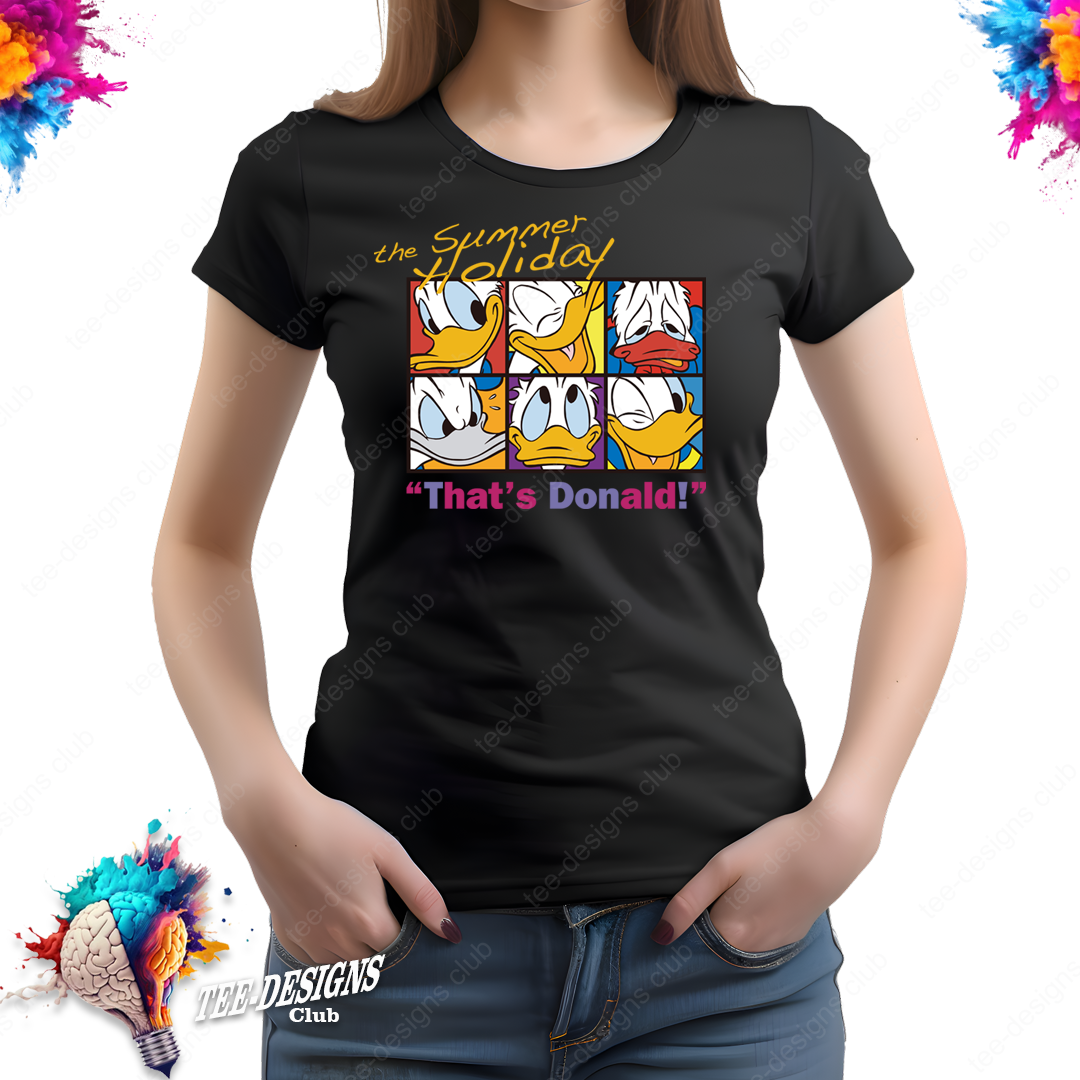 Donald Duck 00005 graphic design