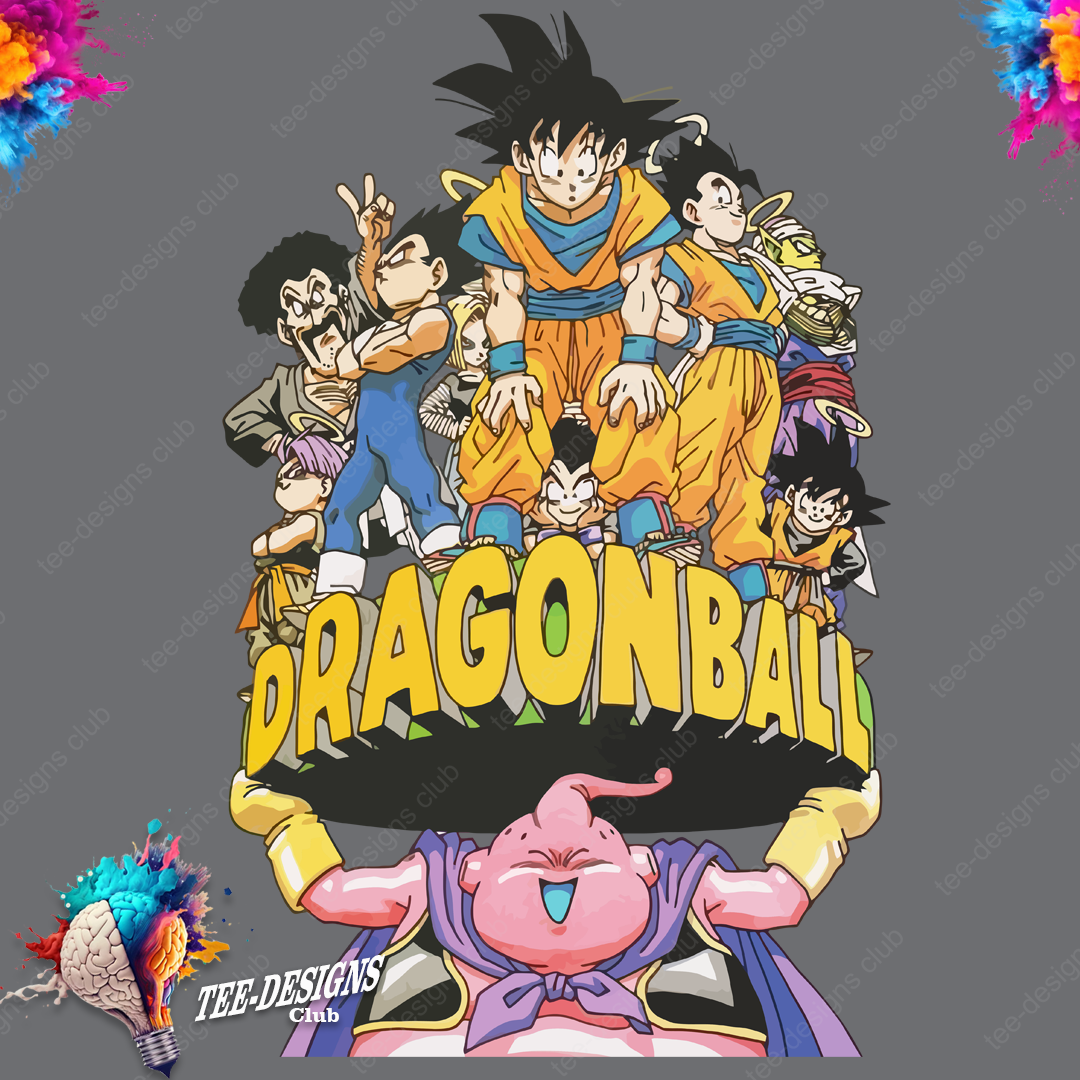 Dragon Ball Z 00047 graphic design