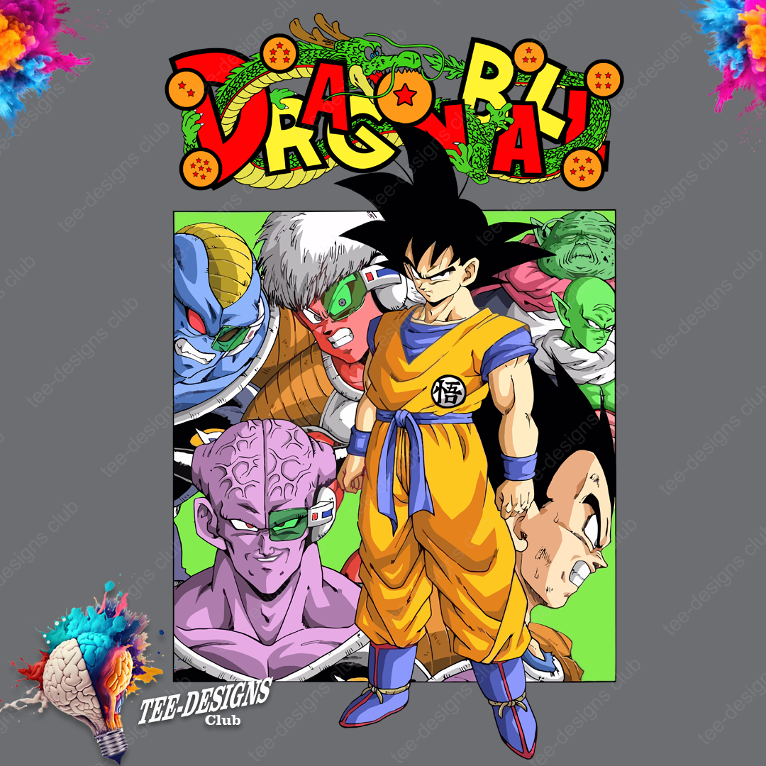 Dragon Ball Z 00126 graphic design