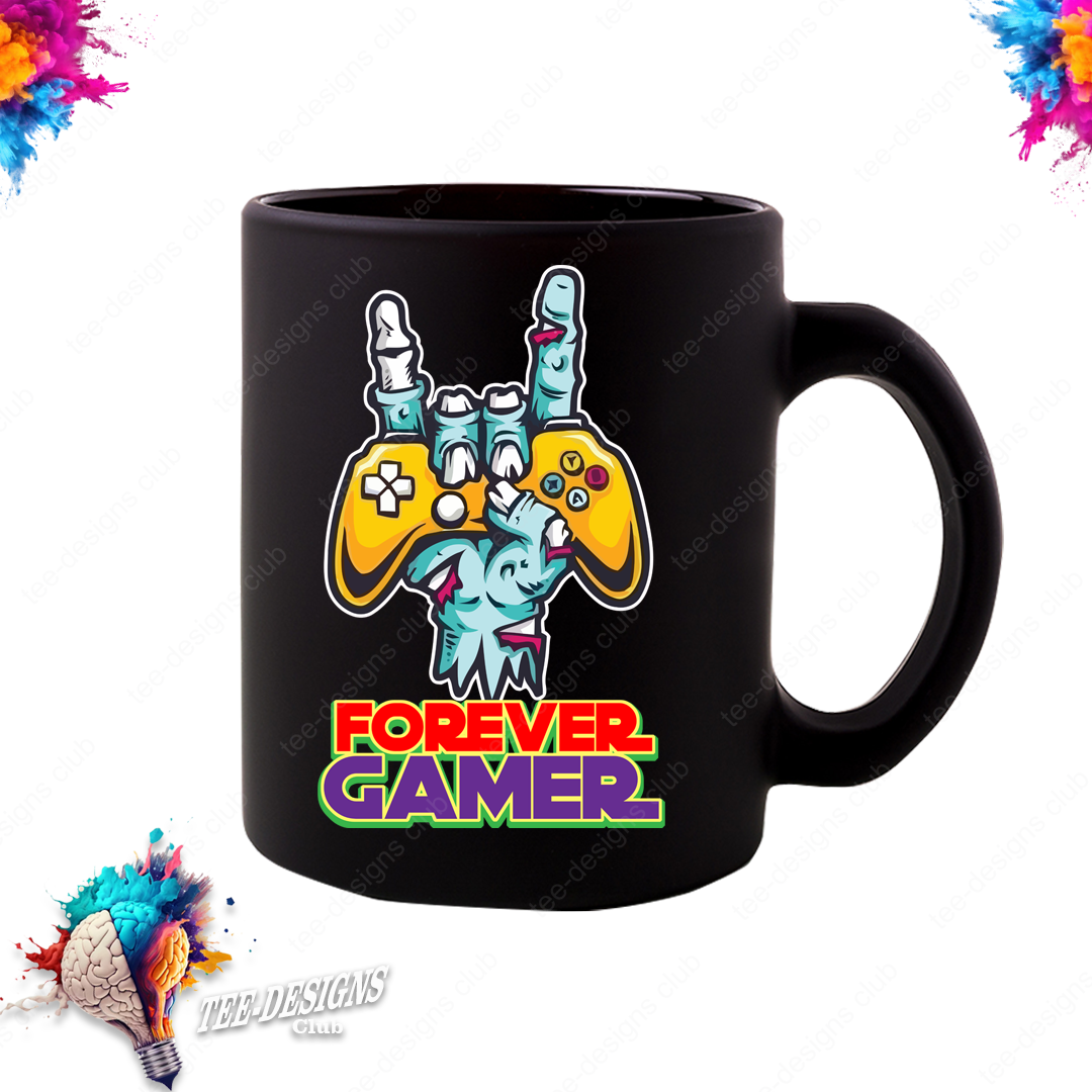 Forever gamer 00001 graphic design