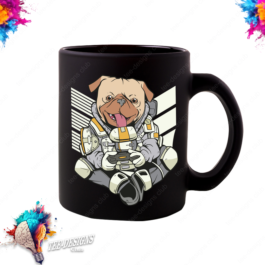 Gamer dog 00001 graphic design