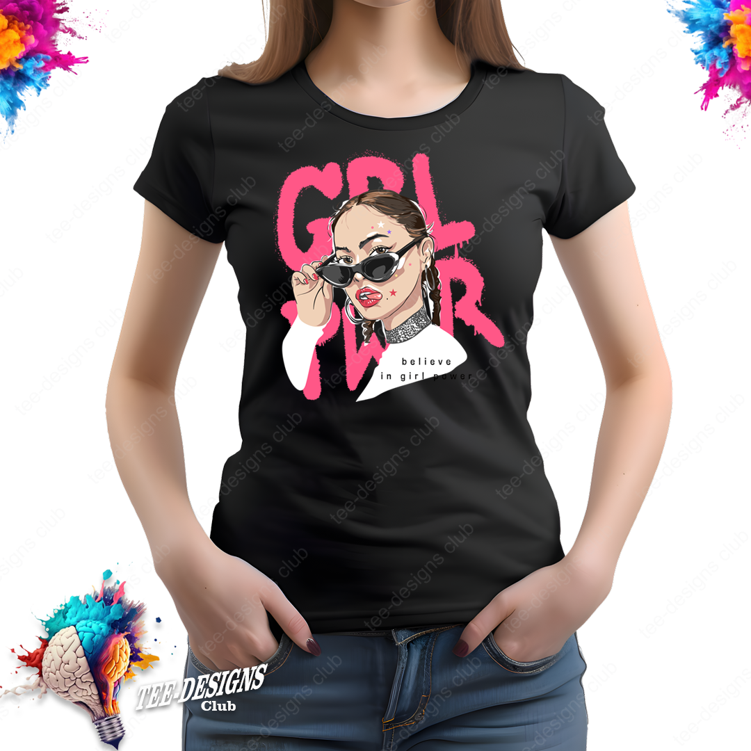 Girl Power 00001 graphic design