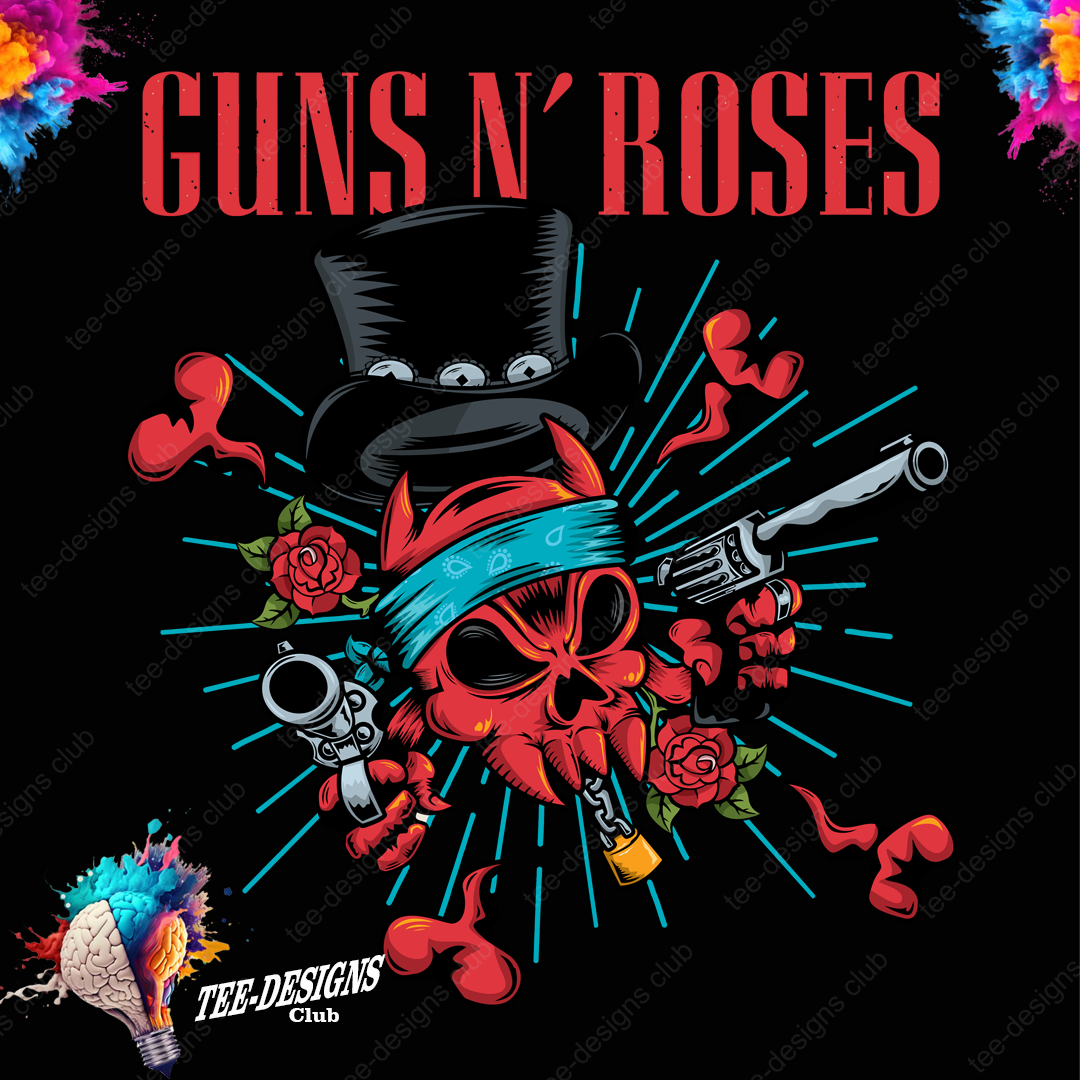 Guns and Roses 00007 graphic design