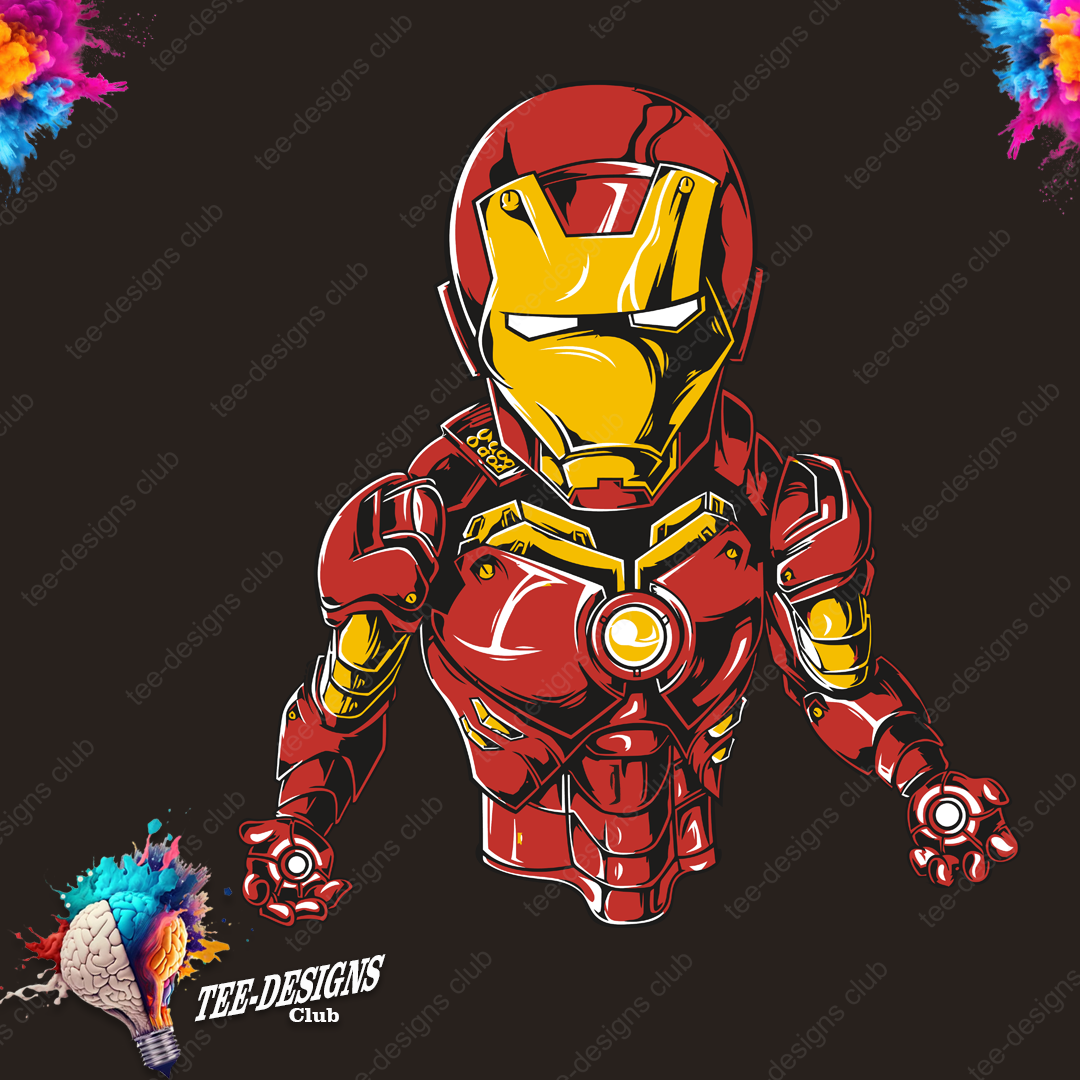 Ironman 00001 graphic design