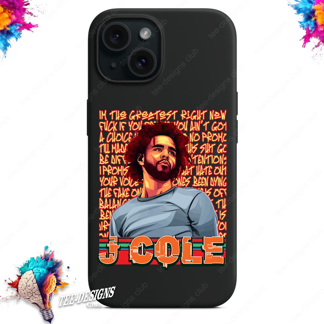 J Cole 00001 graphic design