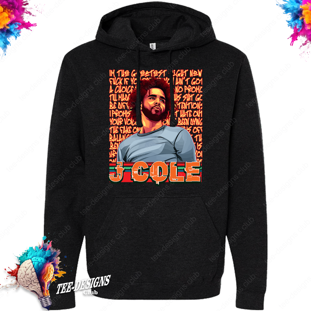 J Cole 00001 graphic design