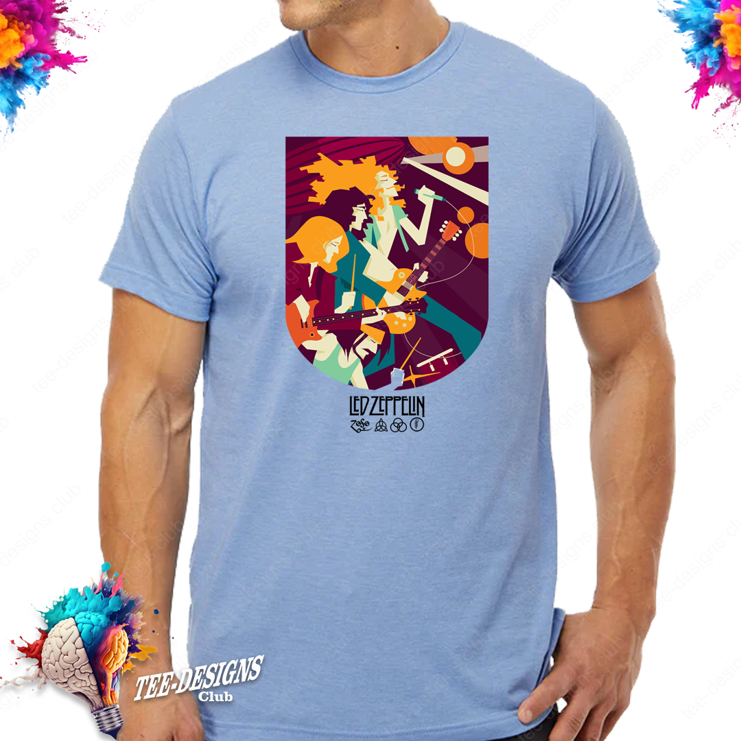 Led Zeppelin 00002 graphic design