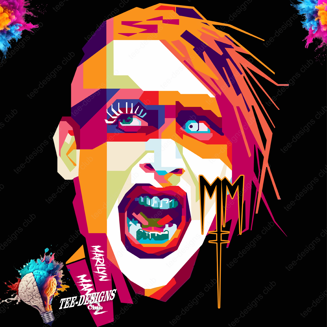 Marliyn Manson 00001 graphic design