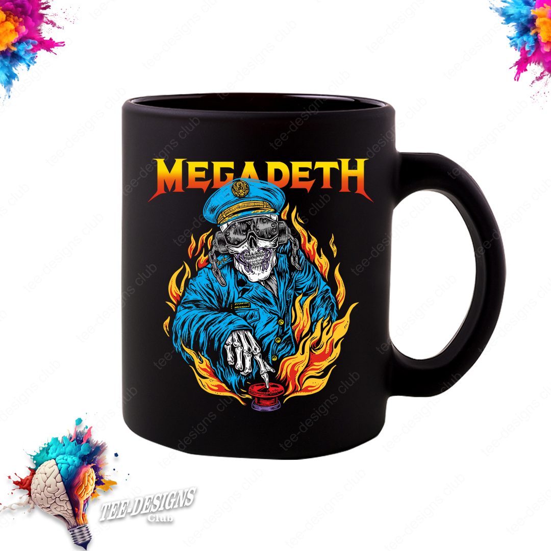 Megadeth 00001 graphic design
