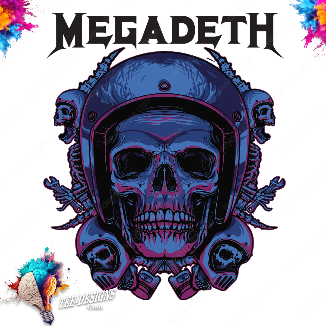Megadeth 00002 graphic design
