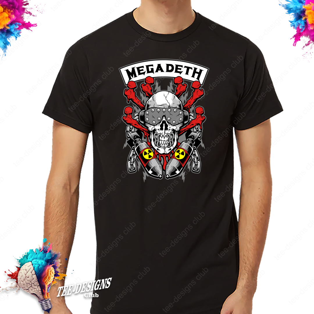 Megadeth 00003 graphic design