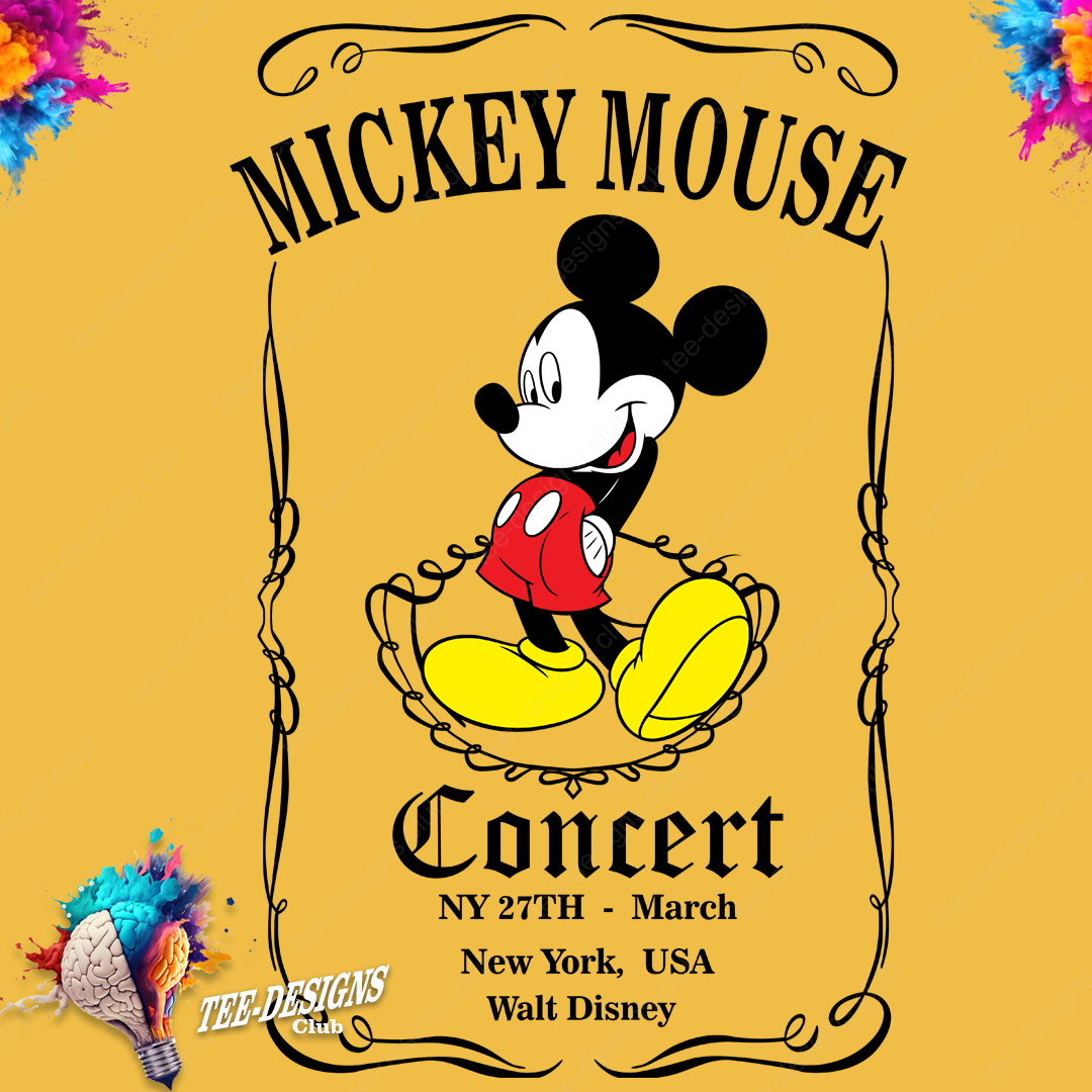 Mickey 00071 graphic design