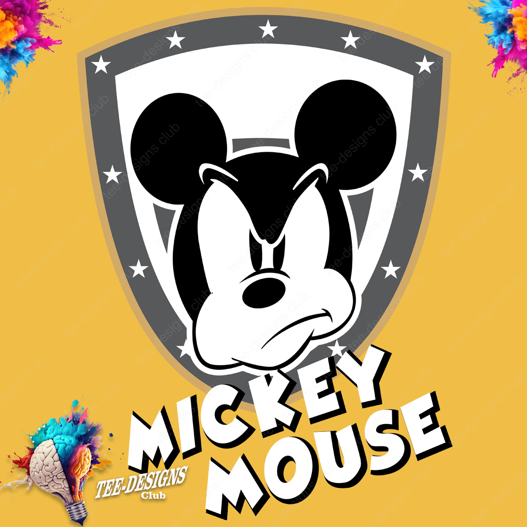 Mickey 00072 graphic design