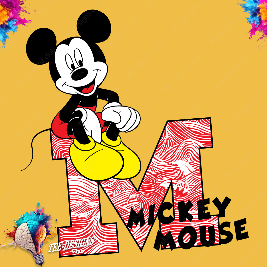 Mickey 00077 graphic design