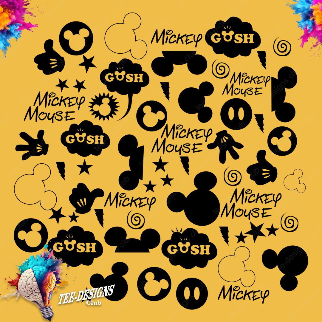 Mickey 00079 graphic design