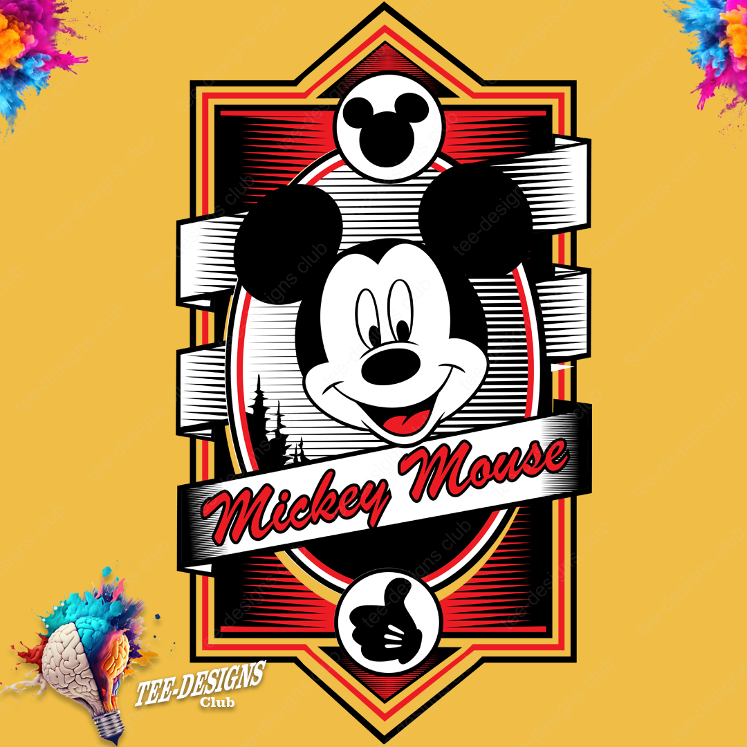 Mickey 00081 graphic design