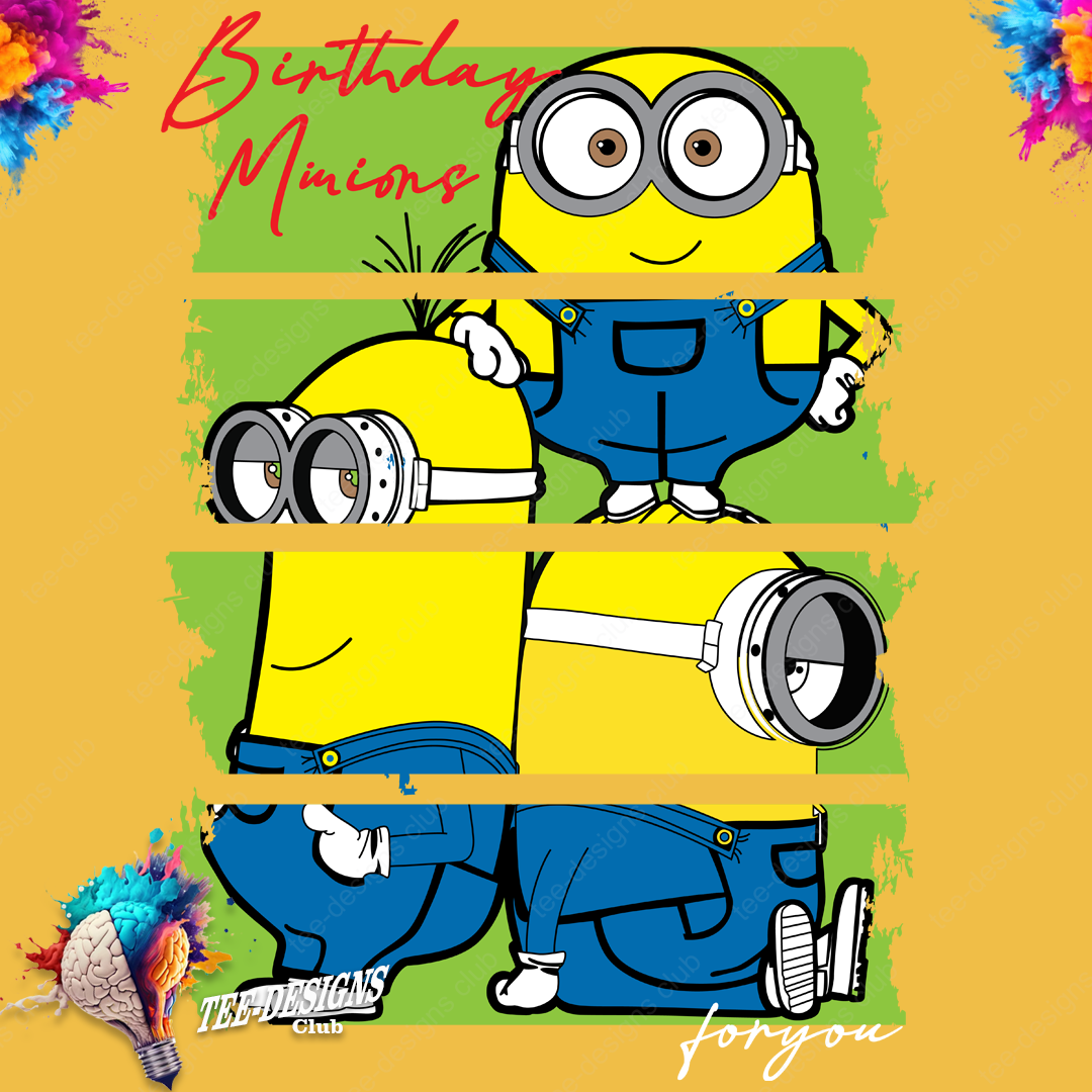 Minions 00001 graphic design