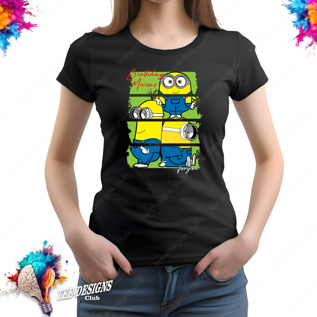 Minions 00001 graphic design