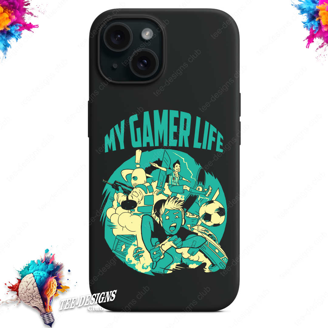 My gamer life 00001 graphic design