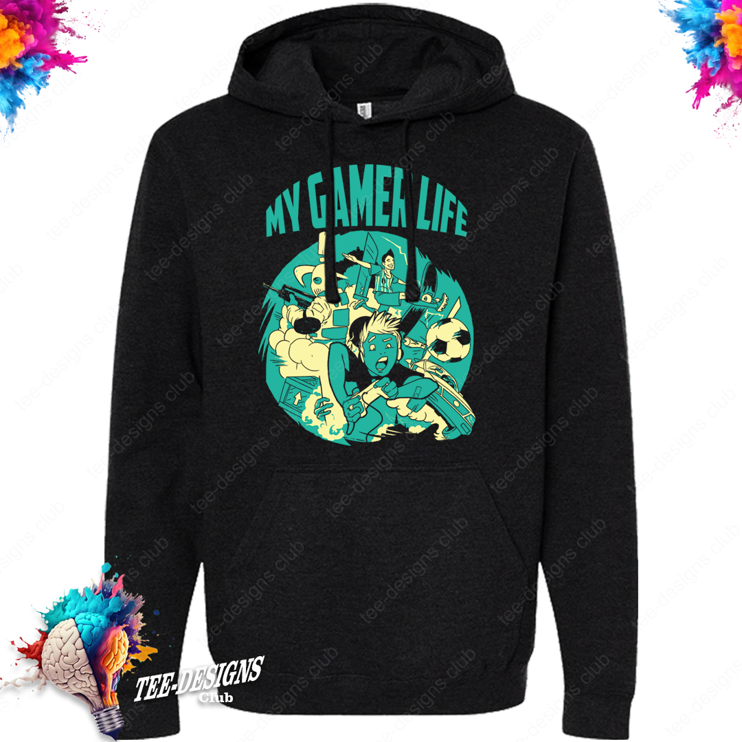 My gamer life 00001 graphic design