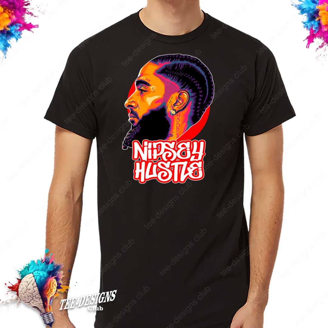 Nipsey Hustle 00001 graphic design