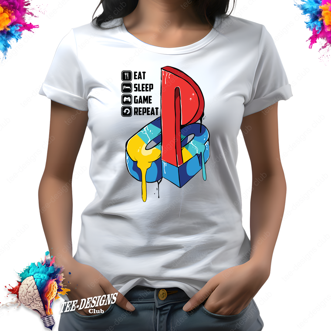 Play station 00001 graphic design
