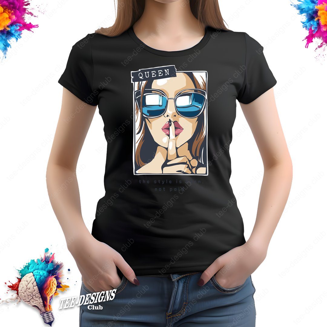 Queen style 00001 graphic design