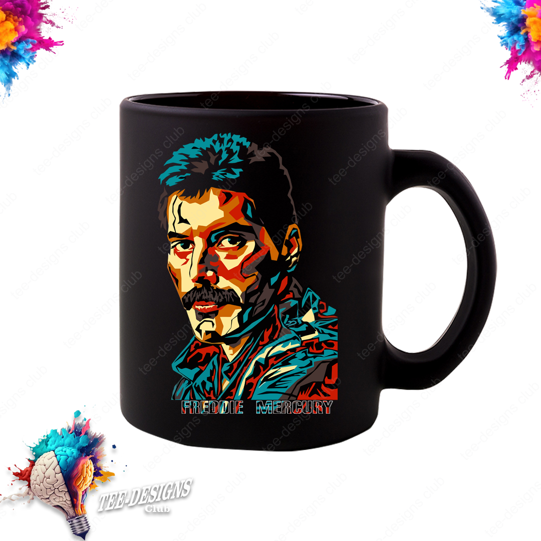 Queen Freddie Mercury 00001 graphic design