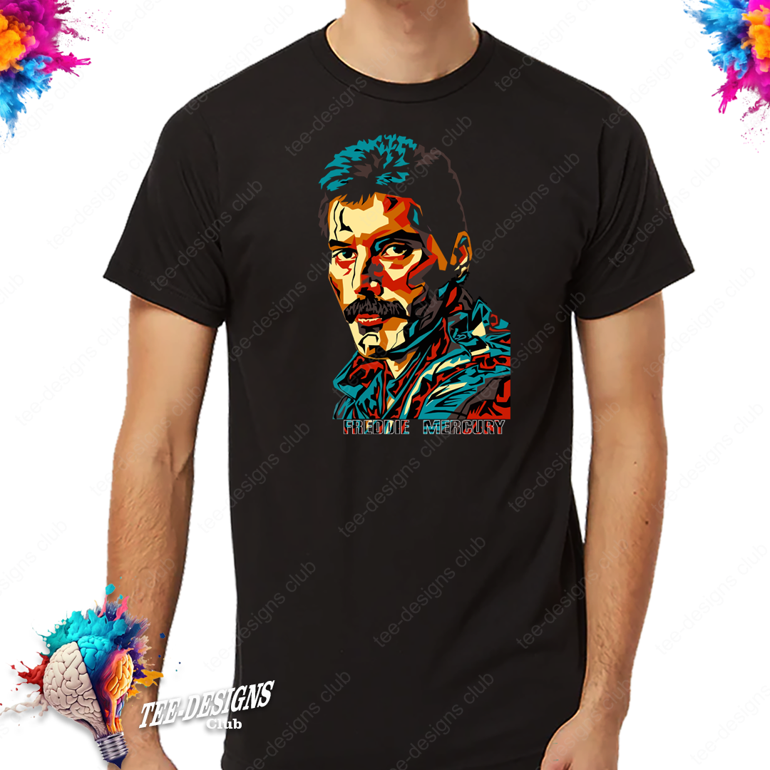 Queen Freddie Mercury 00001 graphic design
