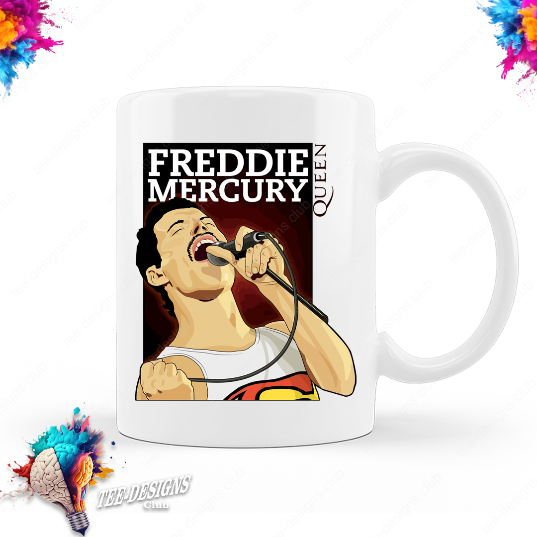 Queen Freddie Mercury 00002 graphic design