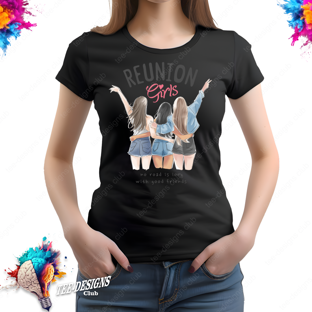 Reunion girls 00001 graphic design