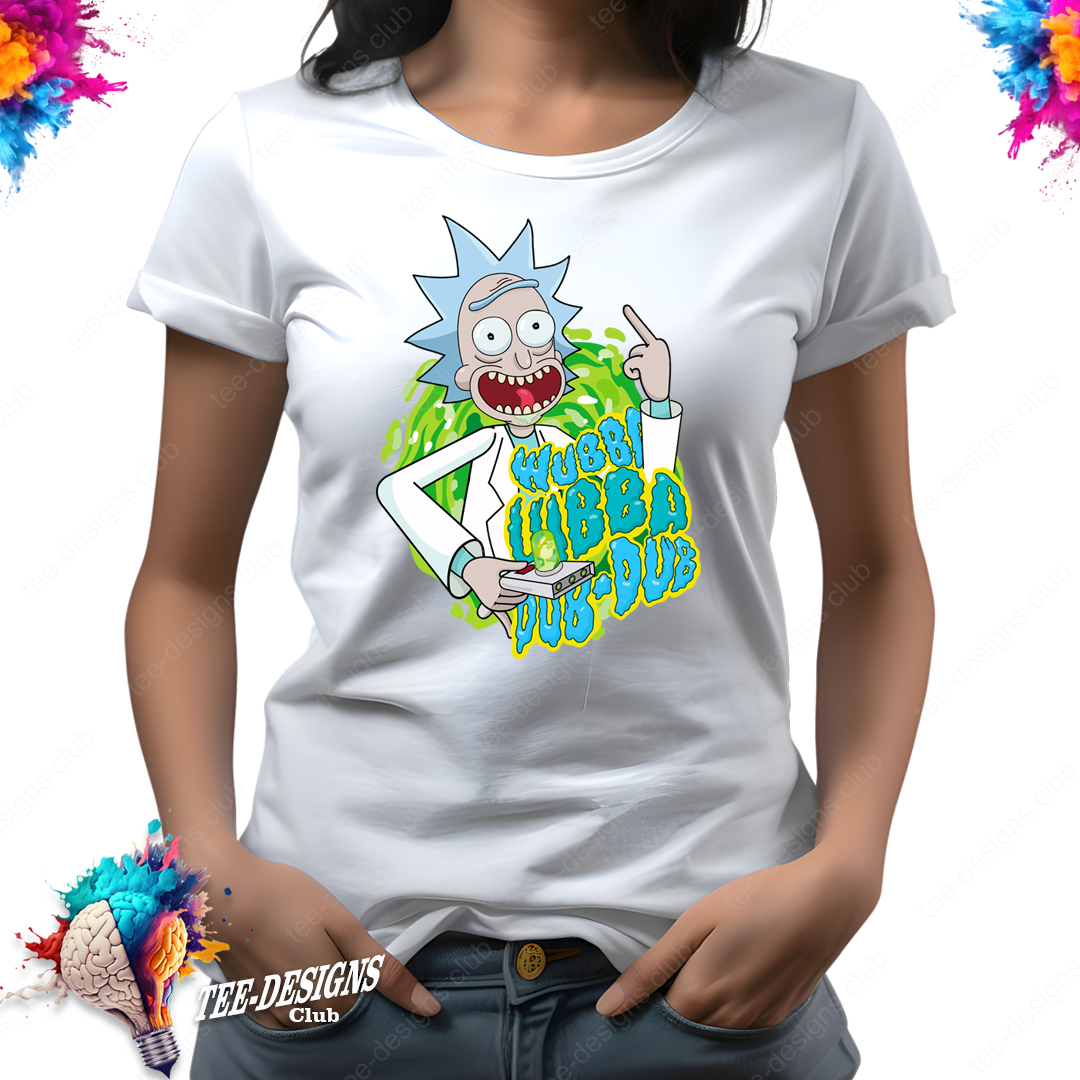 Ricky and Morty 00011 graphic design