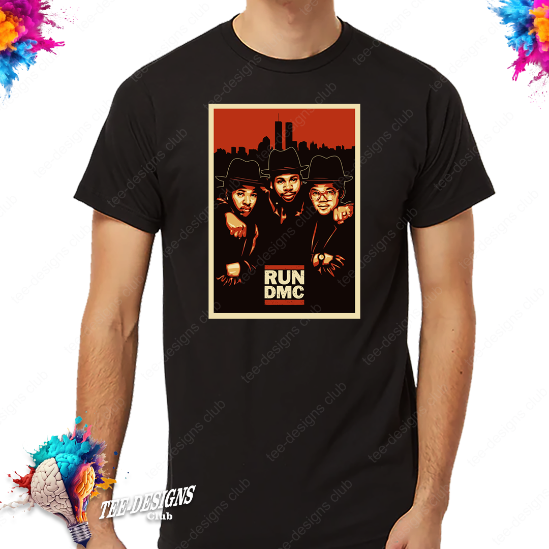 Run DMC 00001 graphic design