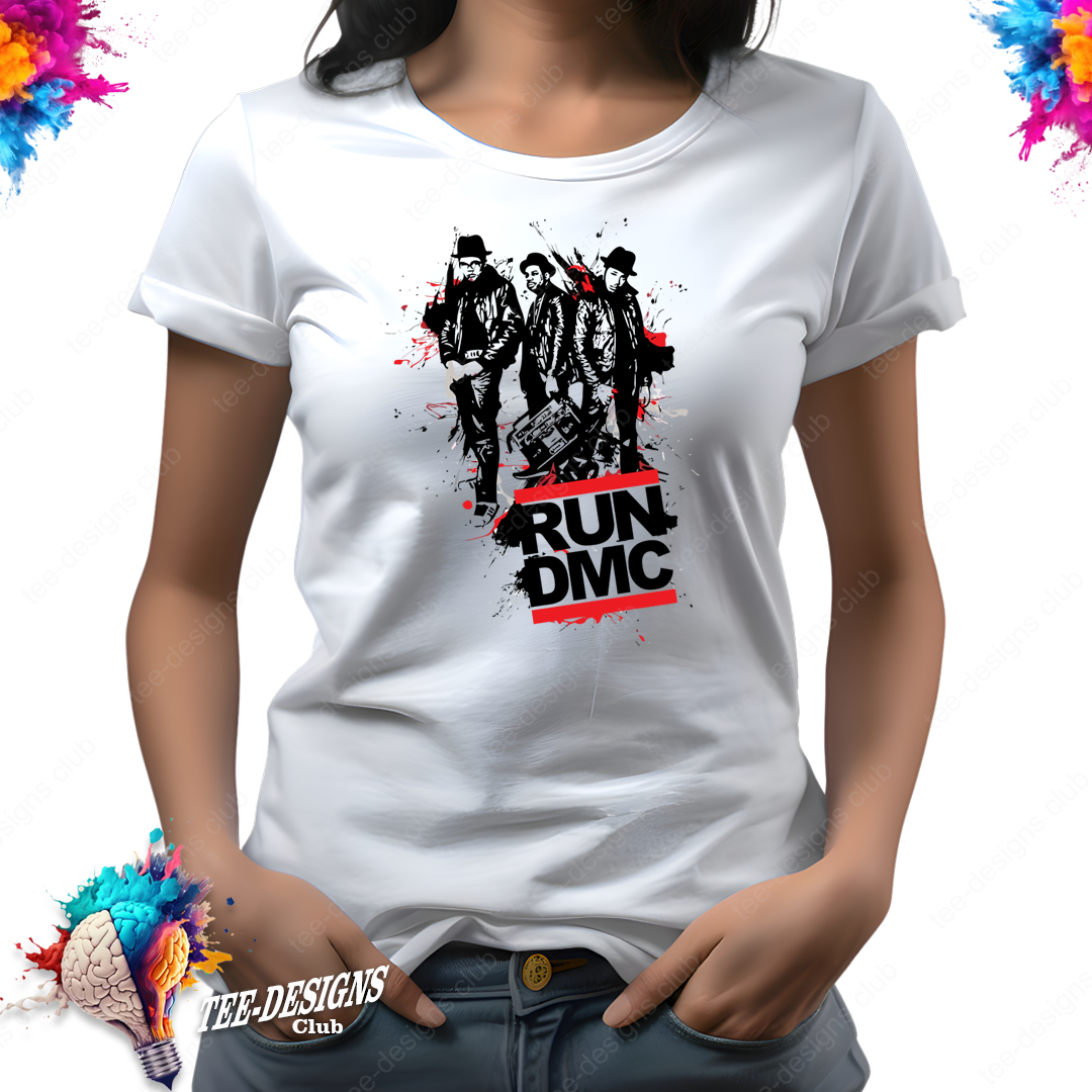 Run DMC 00002 graphic design