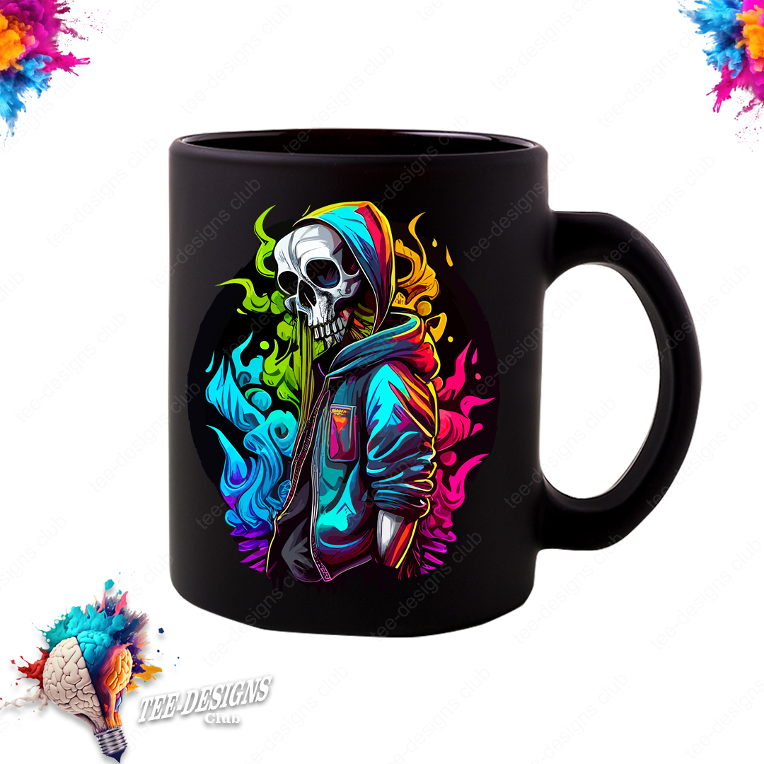Skull 00002 graphic design