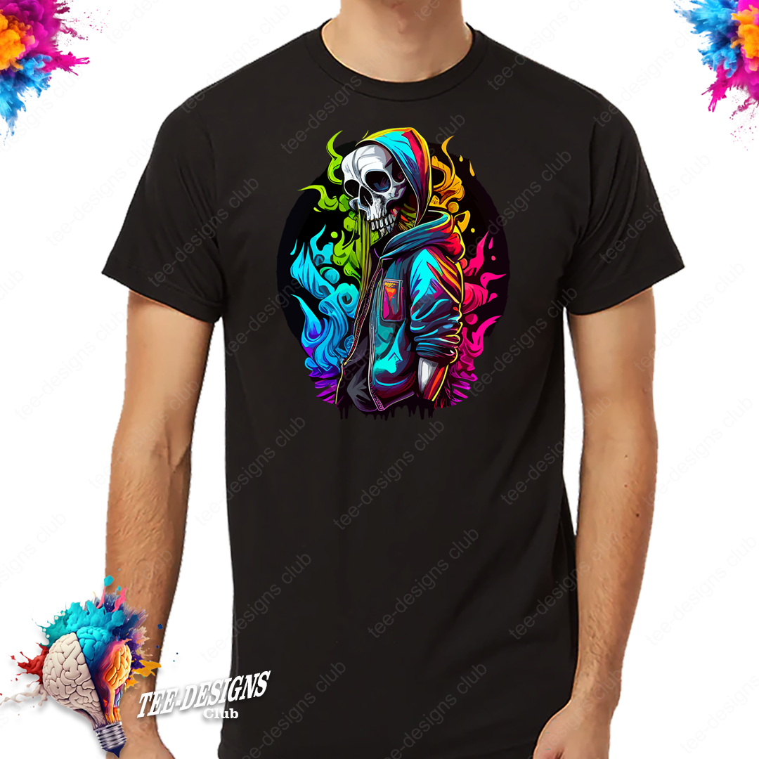 Skull 00002 graphic design
