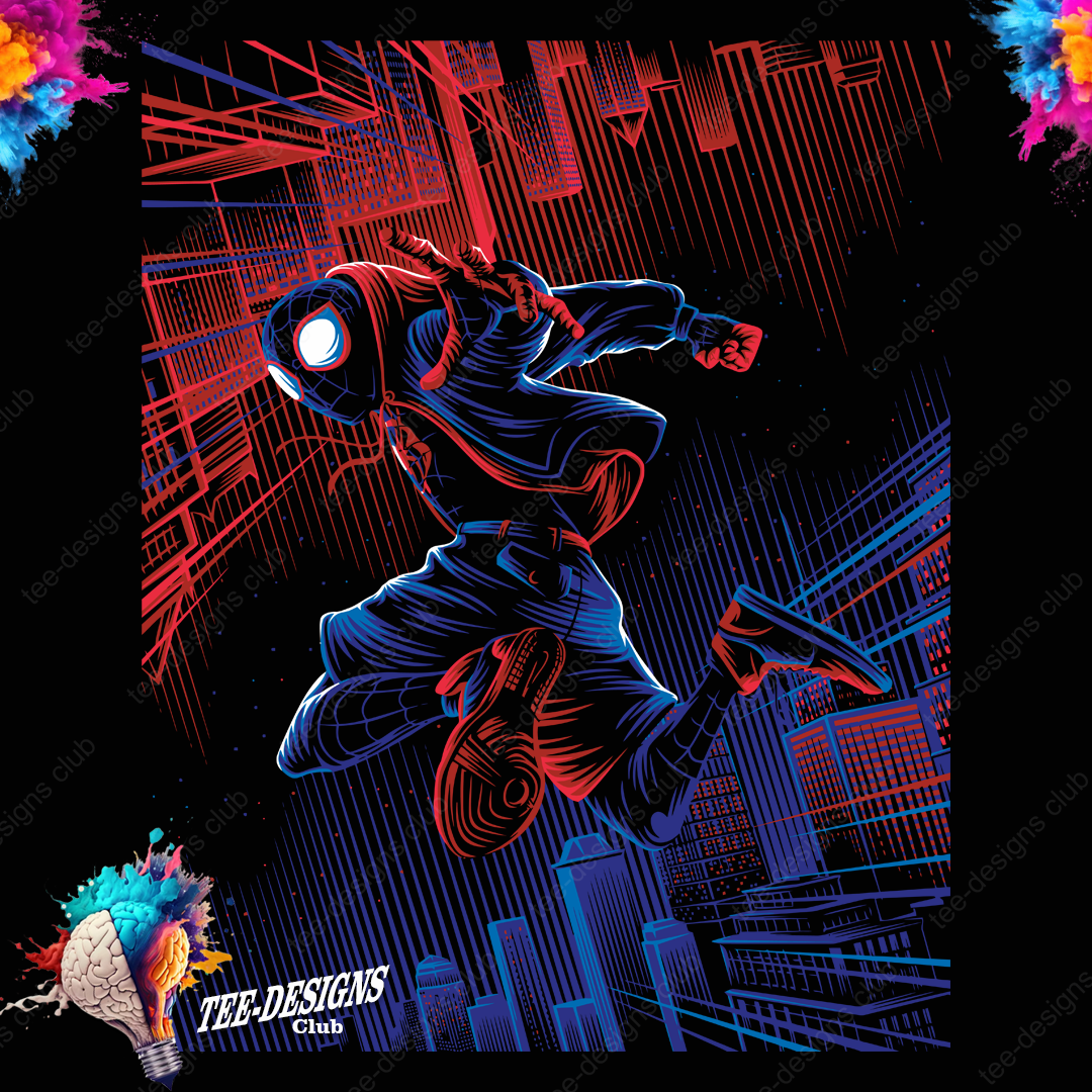 Spiderman 00039 graphic design