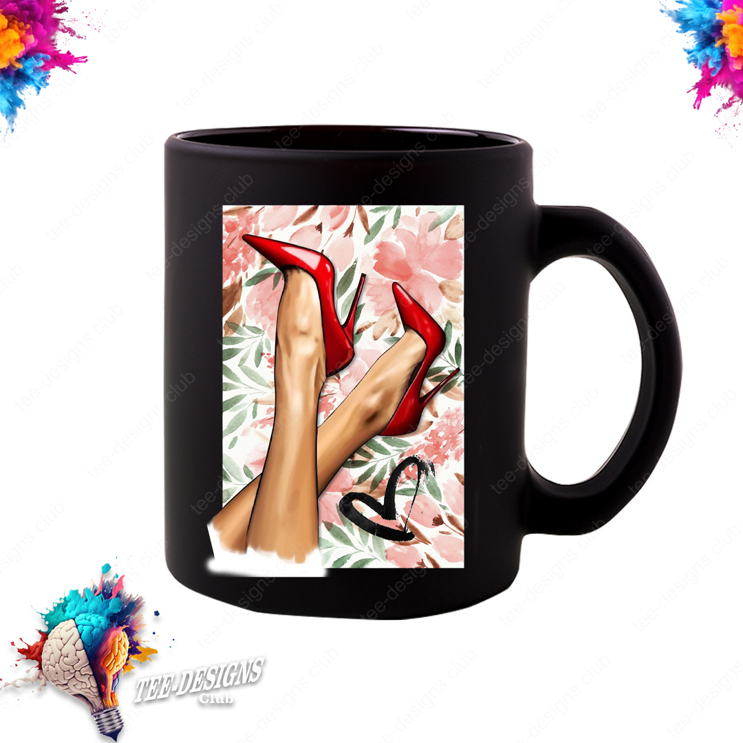 Tacones and love 00001 graphic design