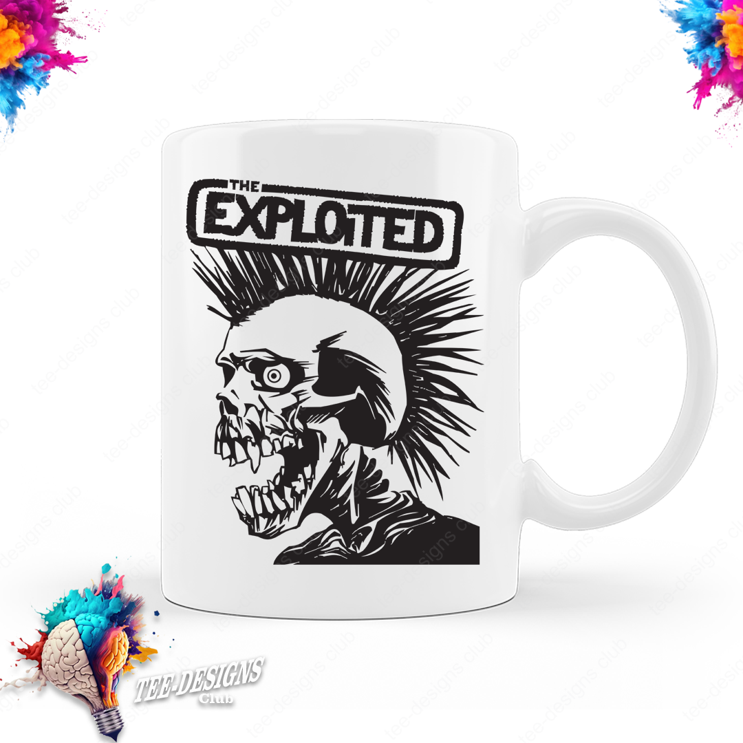 The Explited 00001 graphic design