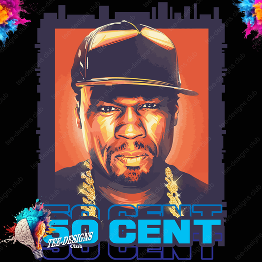 50 cent 00001 graphic design